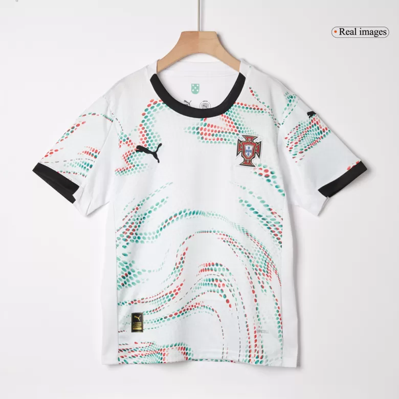 Kids Portugal Custom Away Soccer Kits 2025 - bestsoccerstore