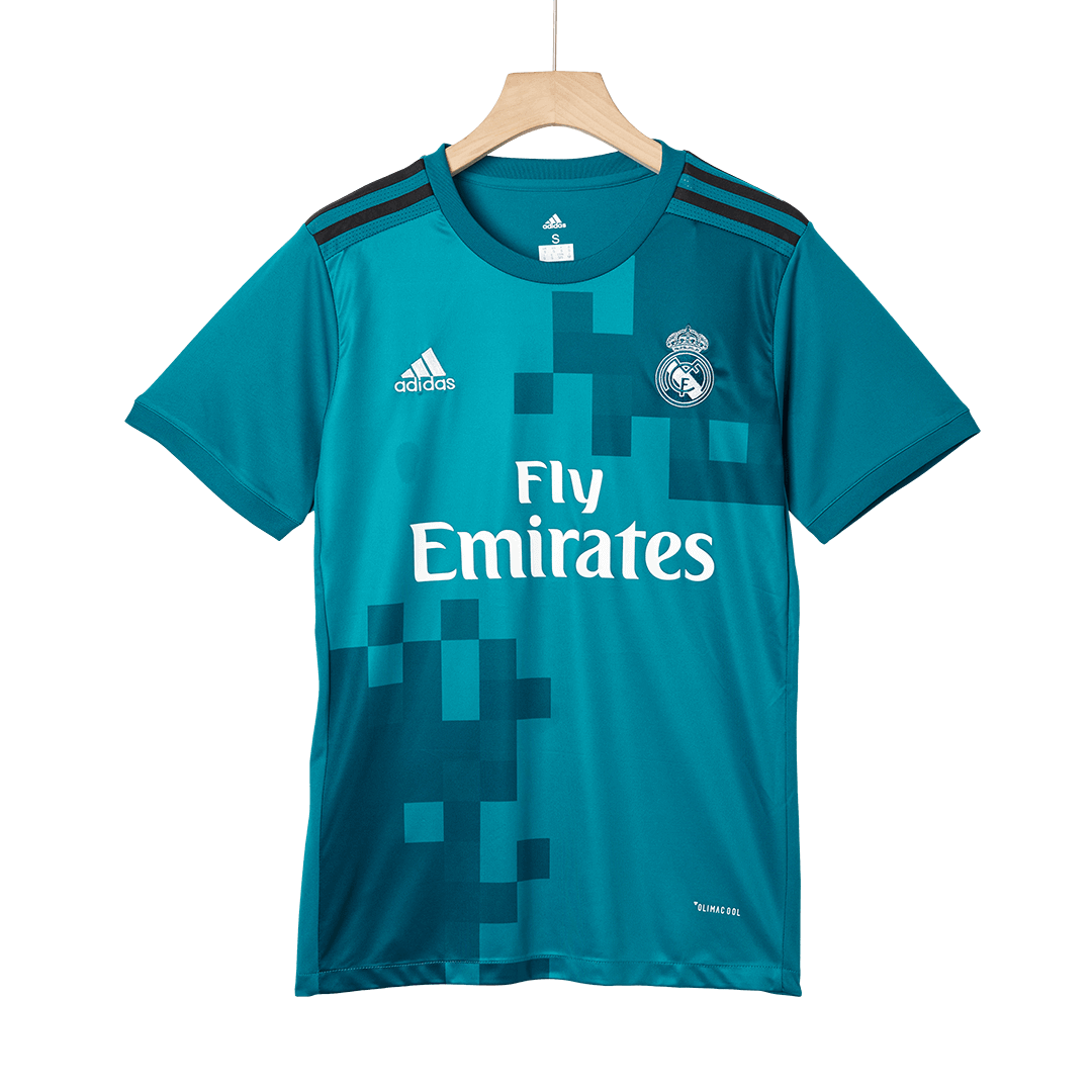Real Madrid Retro Jersey Third Away Soccer Shirt 2017/18