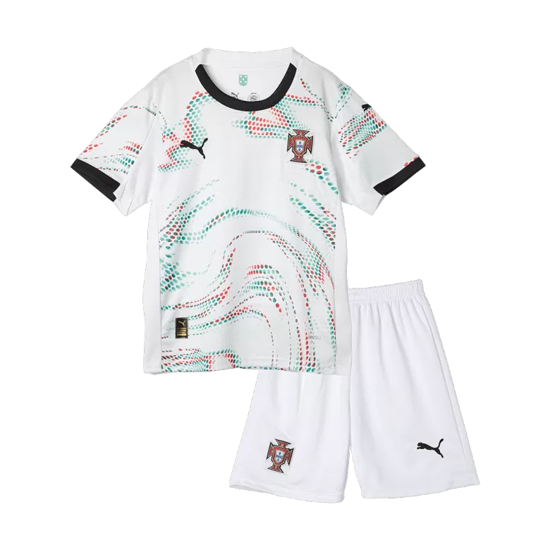 Kids Portugal Custom Away Soccer Kits 2025 - bestsoccerstore