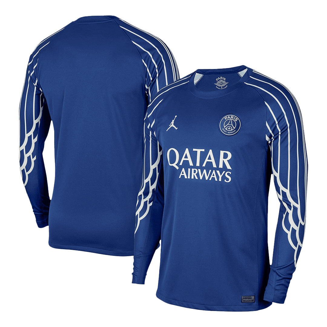 PSG Long Sleeve Jersey Fourth Away Football Shirt
