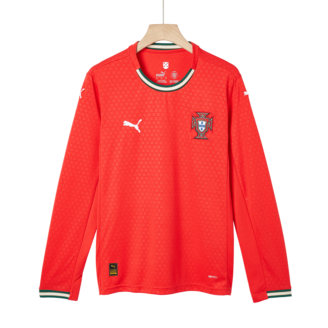 Portugal Long Sleeve Jersey RONALDO #7 Home Football Shirt 2025