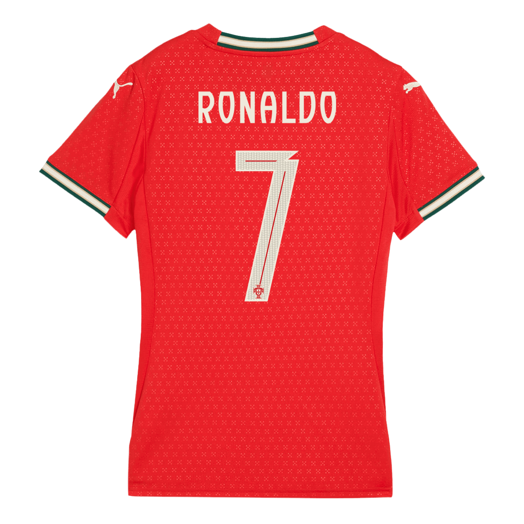 RONALDO #7 Portugal Soccer Jersey Home Women's Custom Shirt 2025
