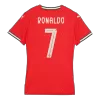 RONALDO #7 Portugal Soccer Jersey Home Women's Custom Shirt 2025 - bestsoccerstore