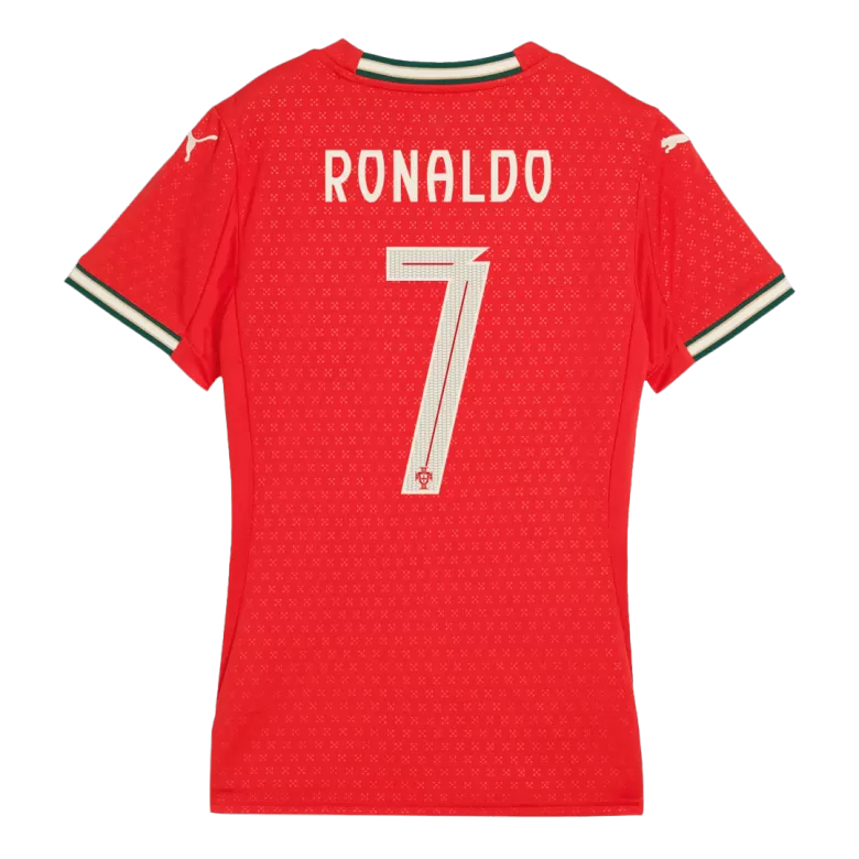 RONALDO #7 Portugal Soccer Jersey Home Women's Custom Shirt 2025 - bestsoccerstore