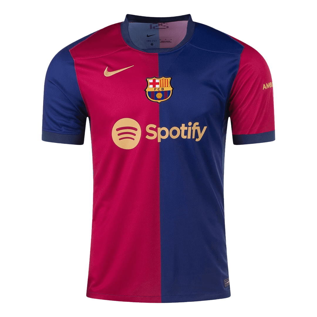Barcelona Jersey Custom RAPHINHA #11 Soccer Jersey Home -UCL