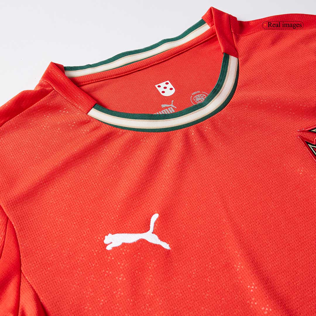 Portugal Long Sleeve Jersey Home Football Shirt 2025 - bestsoccerstore