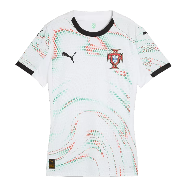 Portugal Soccer Jersey Away Women's Custom Shirt 2025 - bestsoccerstore