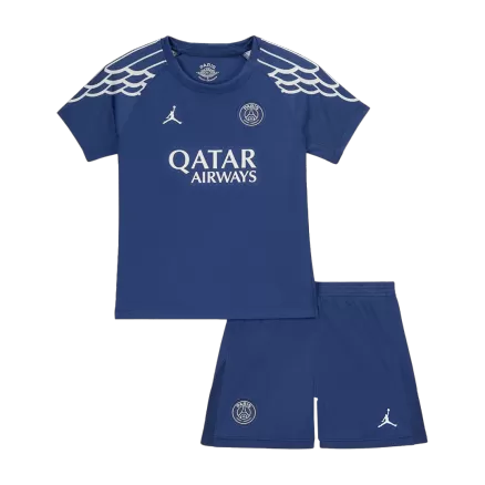 Kids PSG Custom Fourth Away Soccer Kits 2024/25 - bestsoccerstore