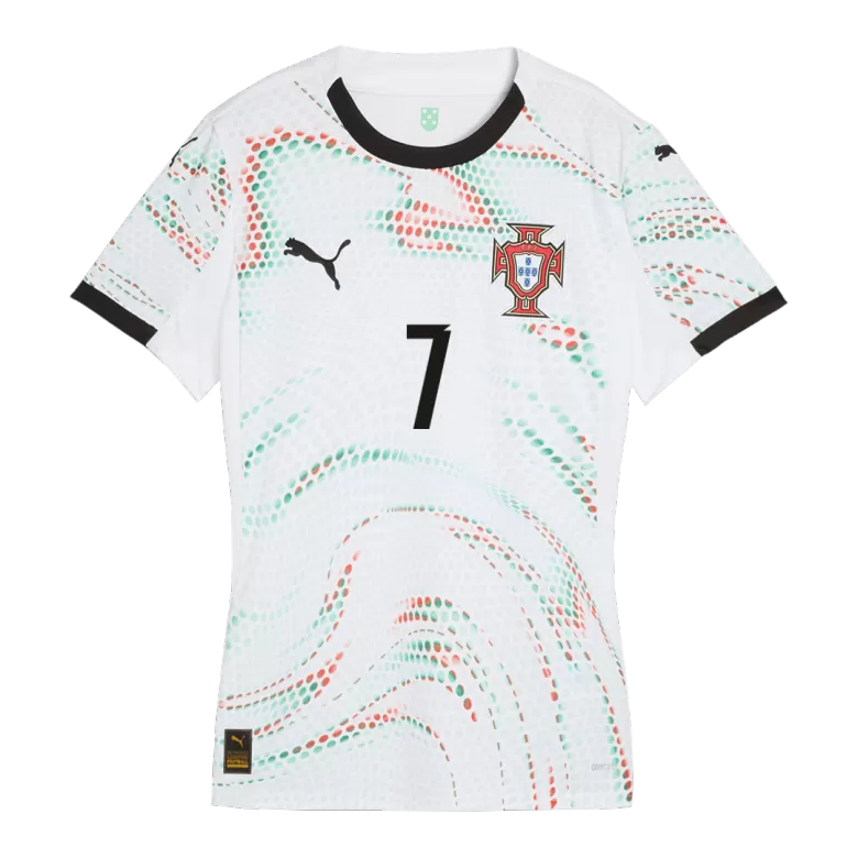 RONALDO #7 Portugal Soccer Jersey Away Women's Custom Shirt 2025 - bestsoccerstore