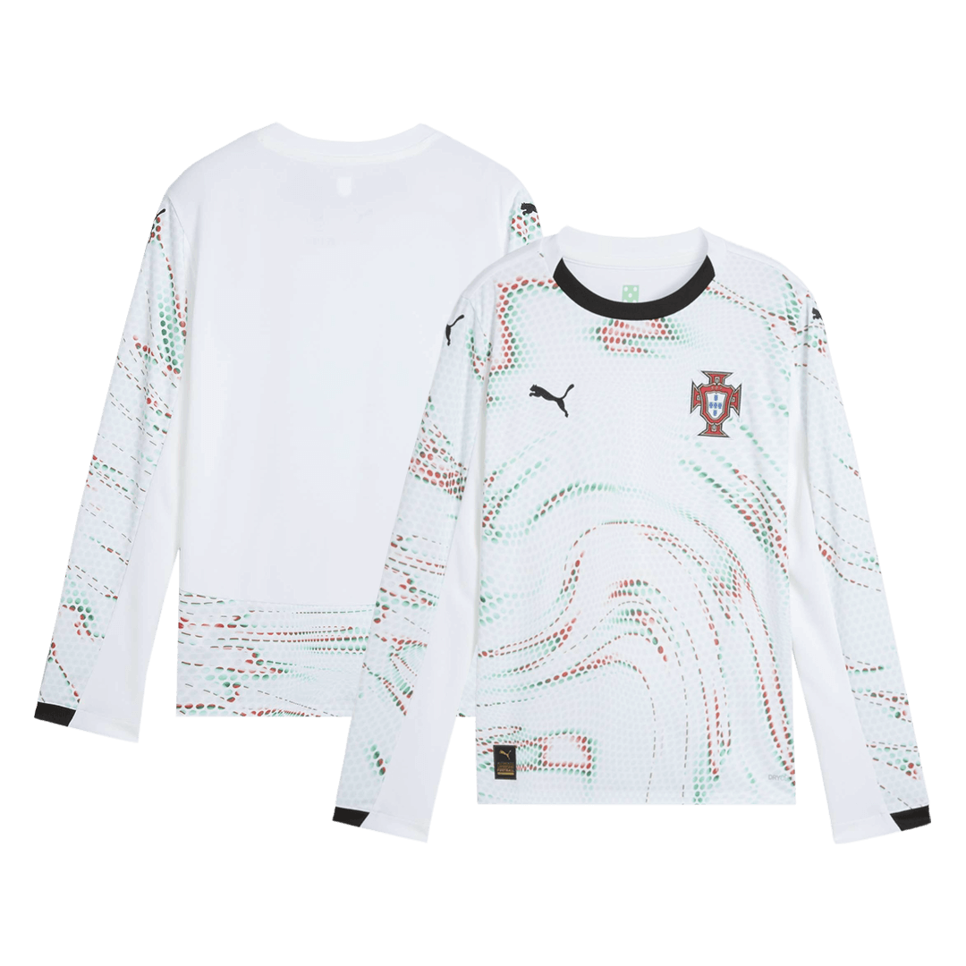 Portugal Long Sleeve Jersey Away Football Shirt 2025 - bestsoccerstore