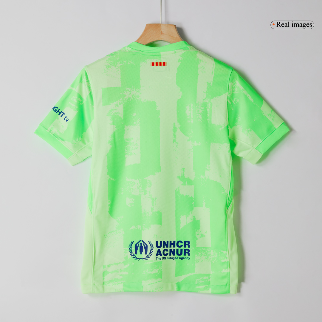 Barcelona Third Away Soccer Jersey - Spotify Logo Without Text - bestsoccerstore