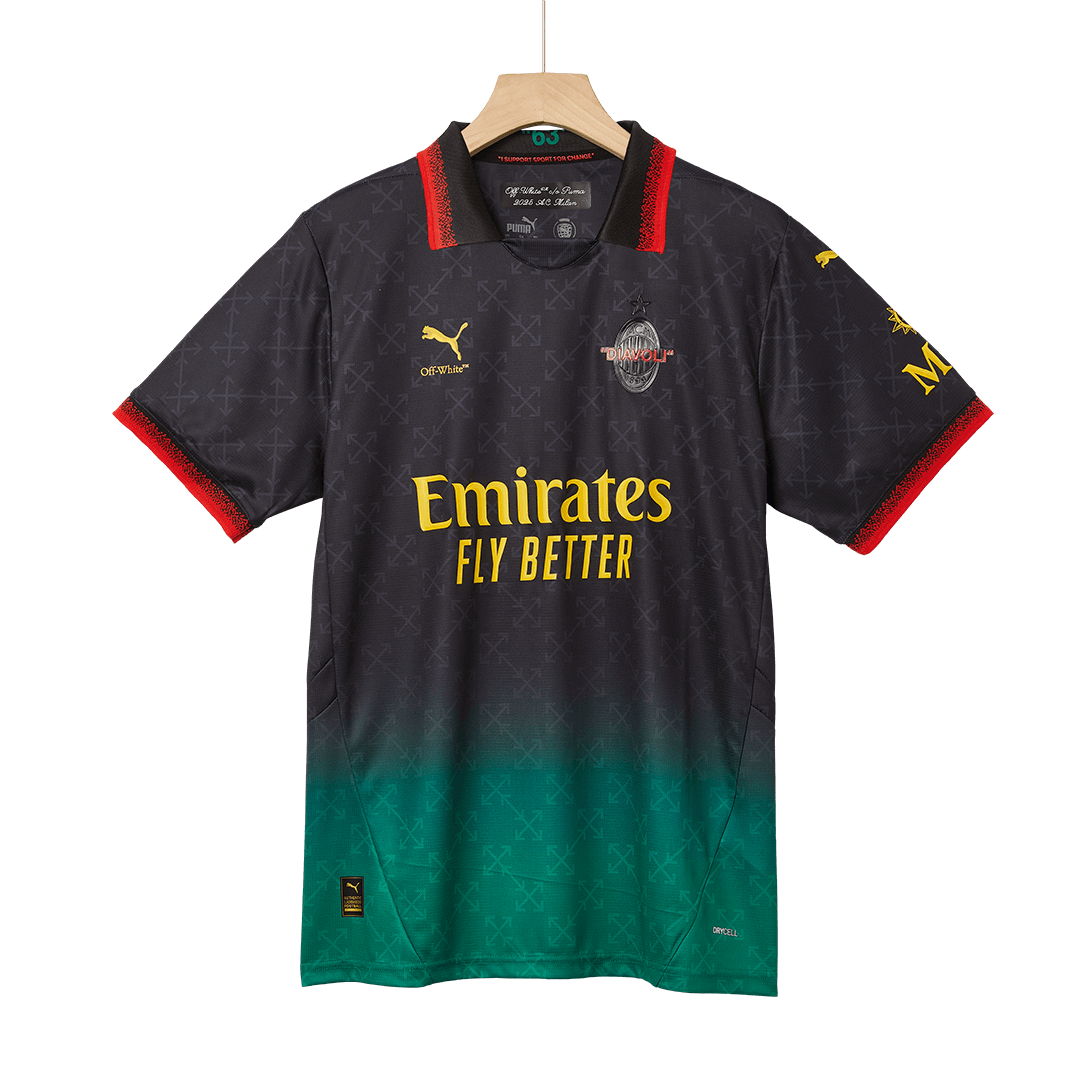 AC Milan Soccer Jersey Fourth Away Custom Shirt - bestsoccerstore