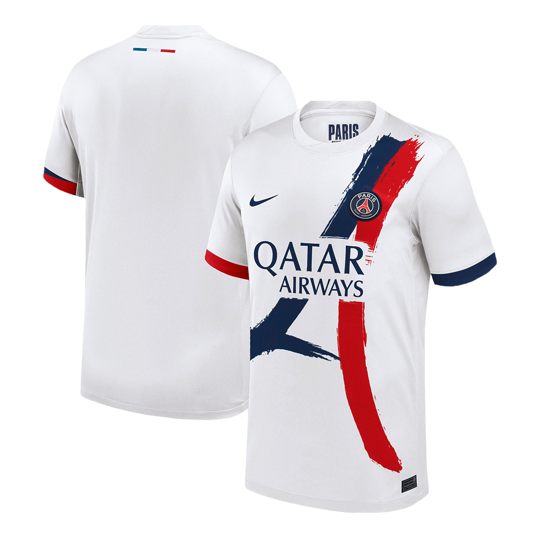 PSG Jersey Custom Soccer Jersey Away - bestsoccerstore