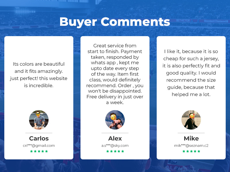 buyers' showcase banner - bestsoccerstore
