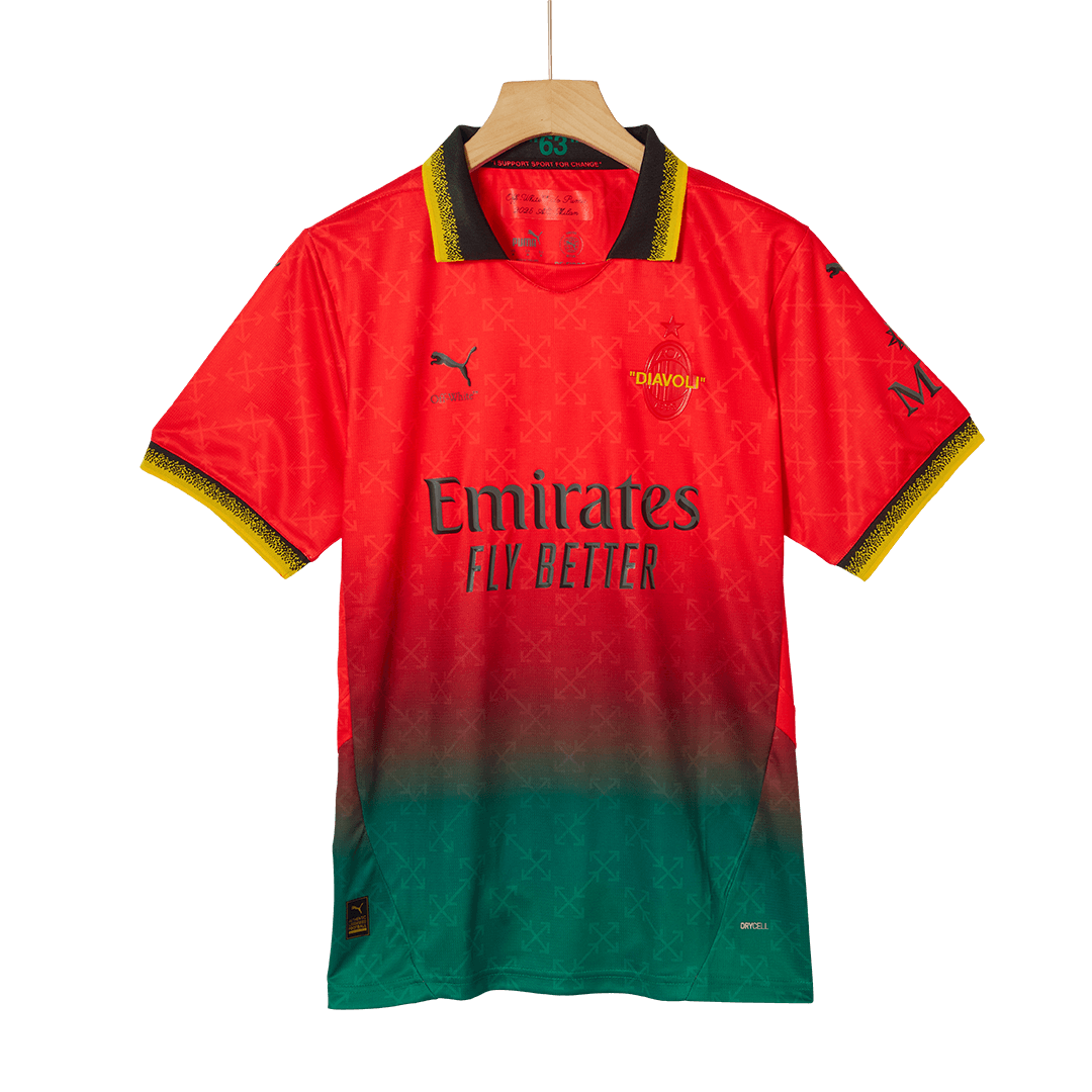 AC Milan Jersey Custom Fourth Away Soccer Goalkeeper Jersey - bestsoccerstore