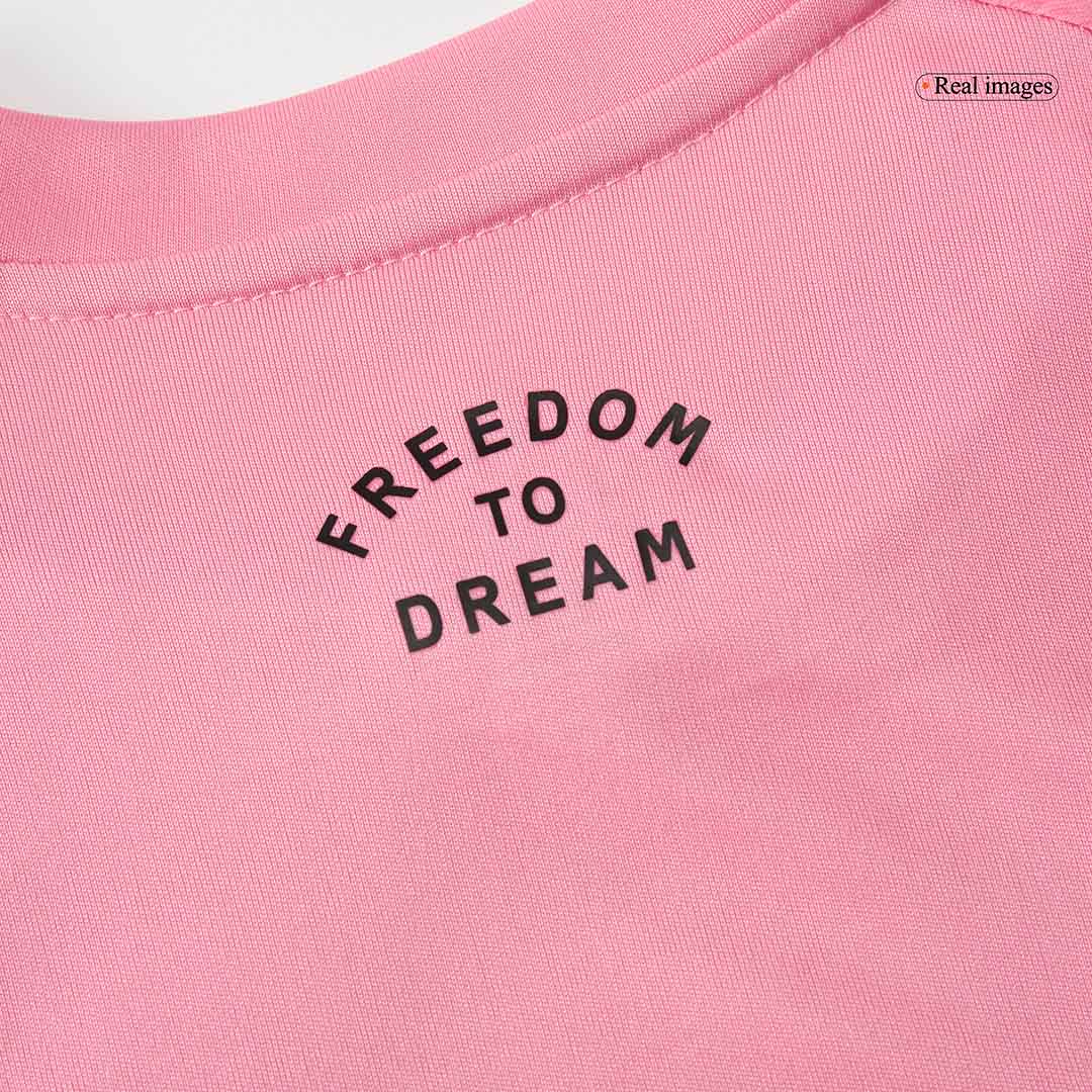 Kids Inter Miami CF Custom Home Soccer Kits 2025 - bestsoccerstore