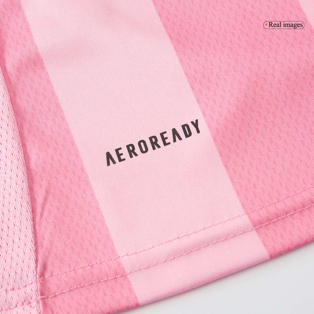 Kids Inter Miami CF Custom Home Soccer Kits 2025 - bestsoccerstore