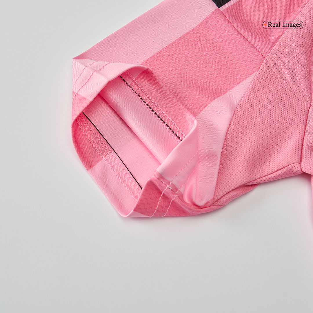 Kids Inter Miami CF Custom Home Soccer Kits 2025 - bestsoccerstore