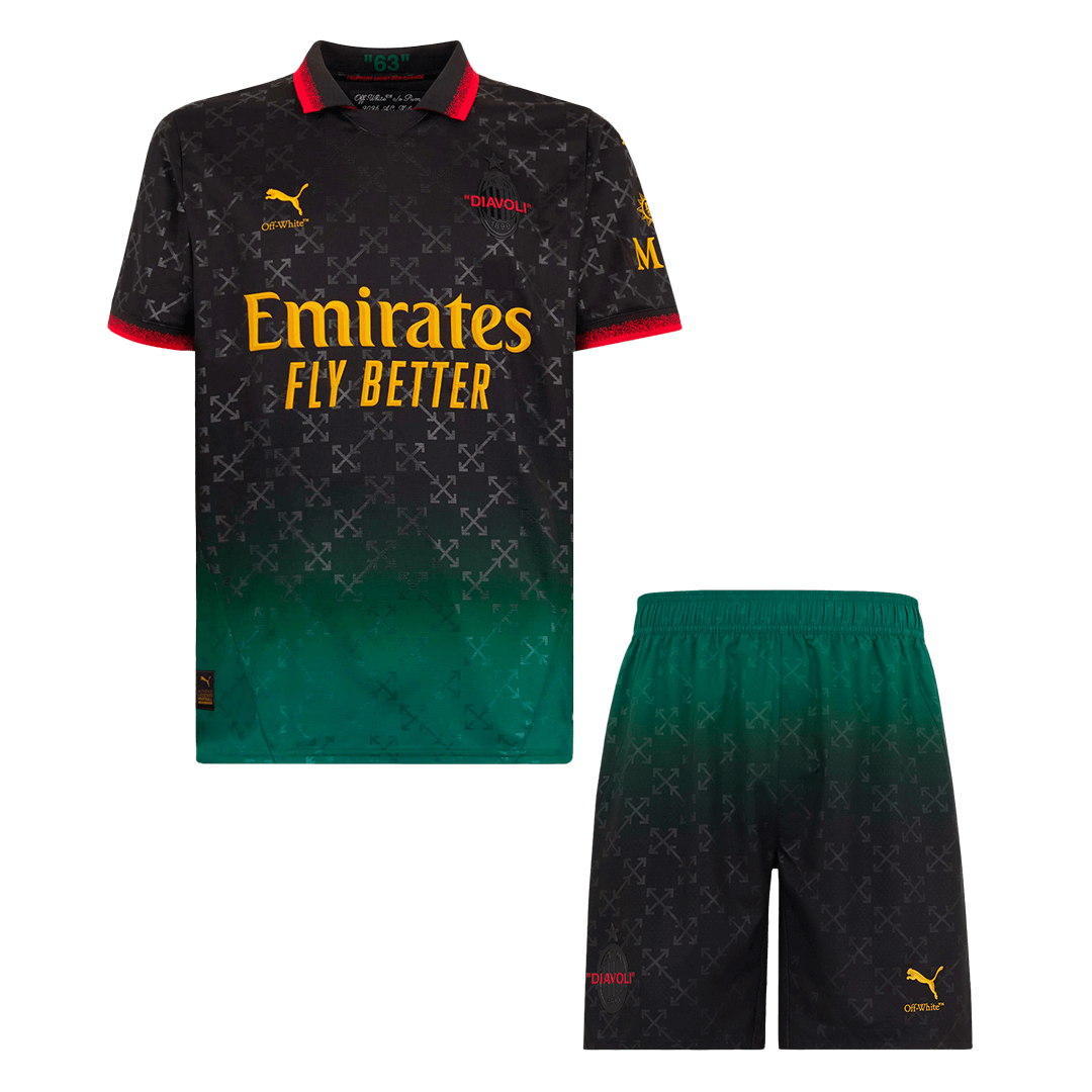 AC Milan Fourth Away Soccer Uniform Kits - bestsoccerstore