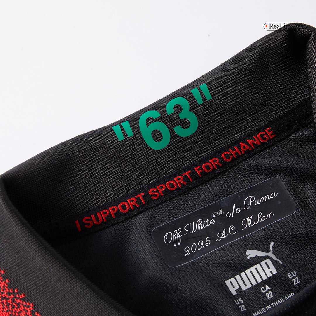 Kids AC Milan Custom Fourth Away Soccer Kits - bestsoccerstore