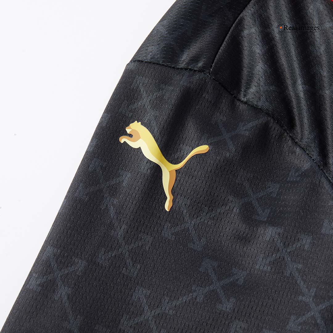 Kids AC Milan Custom Fourth Away Soccer Kits - bestsoccerstore