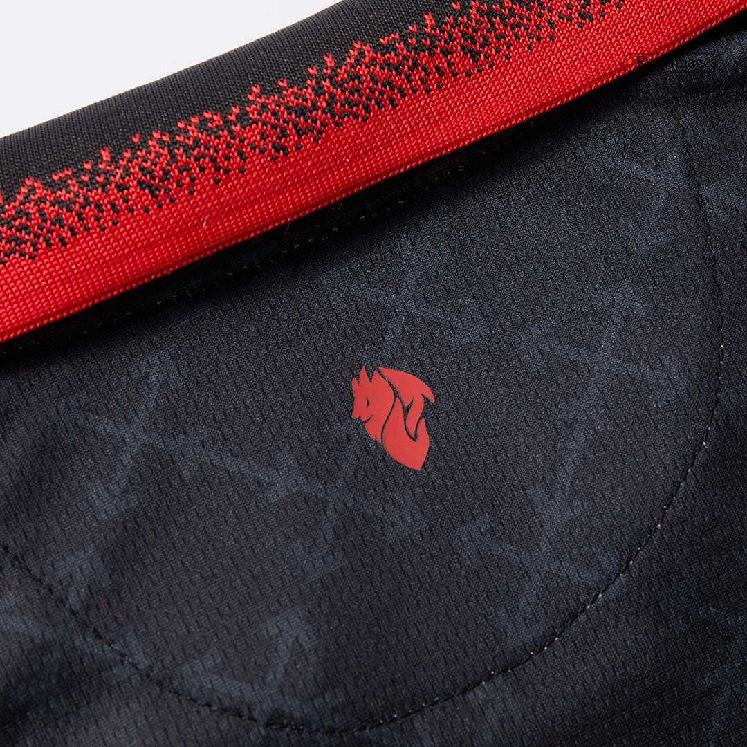 Kids AC Milan Custom Fourth Away Soccer Kits - bestsoccerstore