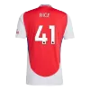 Arsenal Jersey Custom RICE #41 Soccer Jersey Home 2024/25 - bestsoccerstore