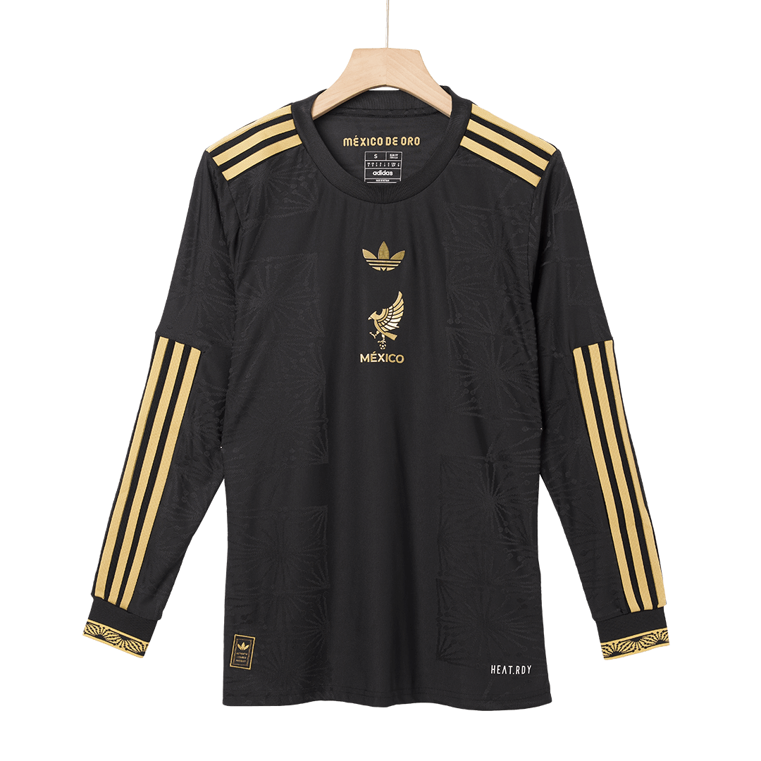 Mexico Third Away Custom Player Version Long Sleeve Soccer Jersey 2025 - Gold Cup - bestsoccerstore