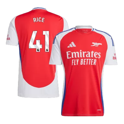 Arsenal Jersey Custom RICE #41 Soccer Jersey Home 2024/25 - bestsoccerstore
