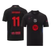 RAPHINHA #11 Barcelona Soccer Jersey Away Custom Shirt 2024/25 - UCL (Spotify Logo Without Text) - bestsoccerstore