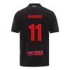 RAPHINHA #11 Barcelona Soccer Jersey Away Custom Shirt 2024/25 - UCL (Spotify Logo Without Text) - bestsoccerstore