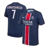 Authentic KVARATSKHELIA #7 Soccer Jersey PSG Home Shirt 2024/25 - bestsoccerstore
