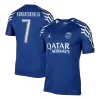 KVARATSKHELIA #7 PSG Soccer Jersey Fourth Away Custom Shirt 2024/25 - UCL - bestsoccerstore