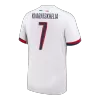 KVARATSKHELIA #7 PSG Soccer Jersey Away Custom Shirt 2024/25 - UCL - bestsoccerstore