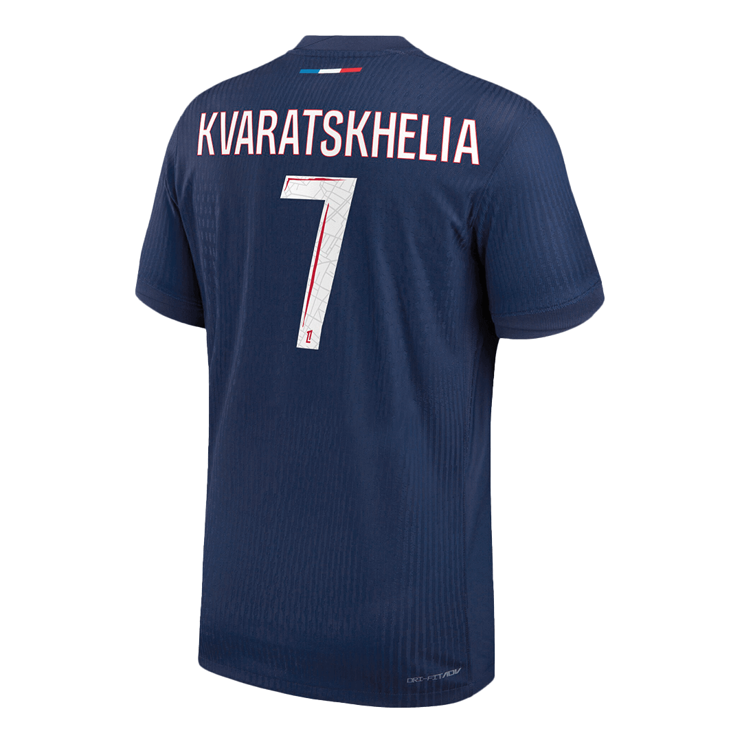 PSG KVARATSKHELIA #7 Custom Player Version Home Soccer Jersey - bestsoccerstore