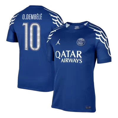 O.DEMBÉLÉ #10 PSG Soccer Jersey Fourth Away Custom Shirt 2024/25 - UCL - bestsoccerstore