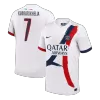 KVARATSKHELIA #7 PSG Soccer Jersey Away Custom Shirt 2024/25 - UCL - bestsoccerstore