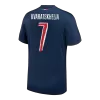 KVARATSKHELIA #7 PSG Soccer Jersey Home Custom Shirt 2024/25 - UCL - bestsoccerstore