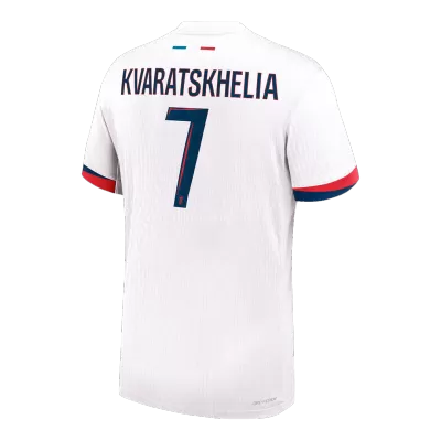 Authentic KVARATSKHELIA #7 Soccer Jersey PSG Away Shirt 2024/25 - bestsoccerstore
