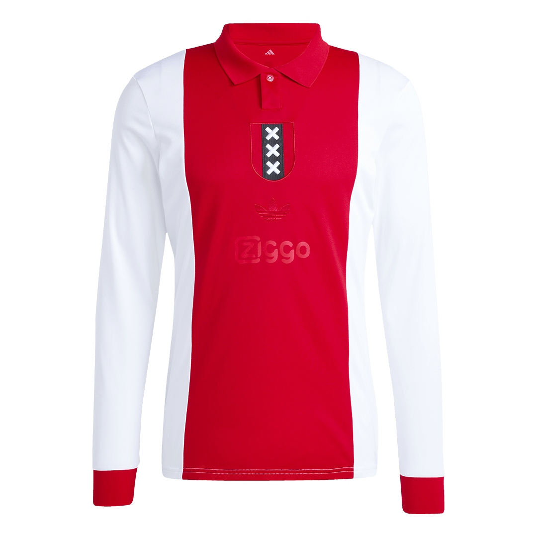 Ajax 125th Anniversary Long Sleeve Jersey Football Shirt - bestsoccerstore
