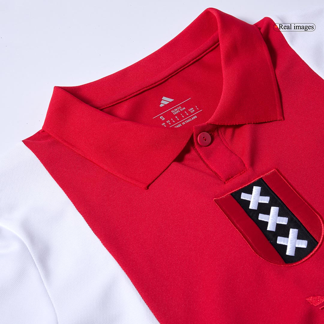 Ajax 125th Anniversary Long Sleeve Jersey Football Shirt - bestsoccerstore