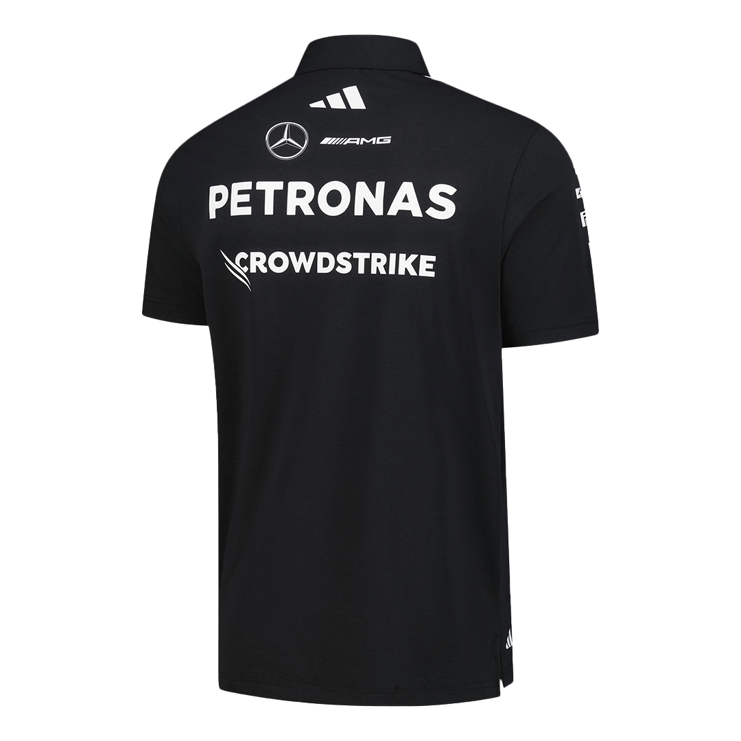 Mercedes AMG Petronas F1 Racing Team Black T-Shirt 2025 - bestsoccerstore