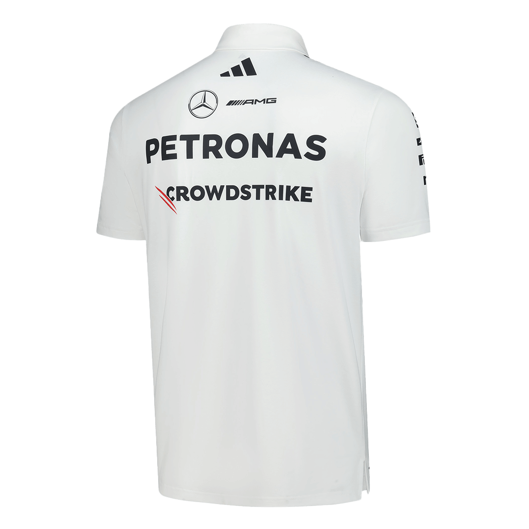 Mercedes AMG Petronas F1 Racing Team White T-Shirt 2025 - bestsoccerstore