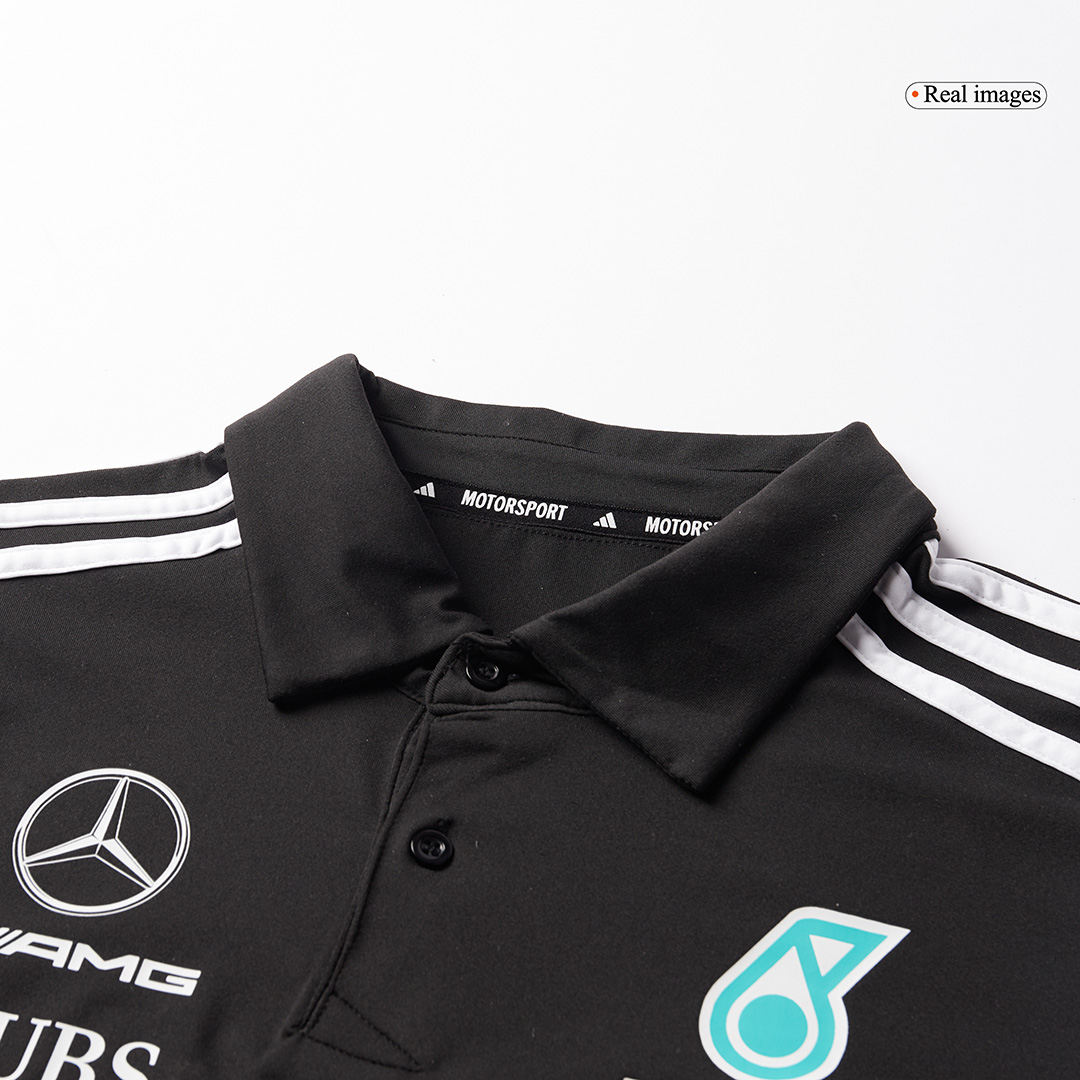 Mercedes AMG Petronas F1 Racing Team Black T-Shirt 2025 - bestsoccerstore