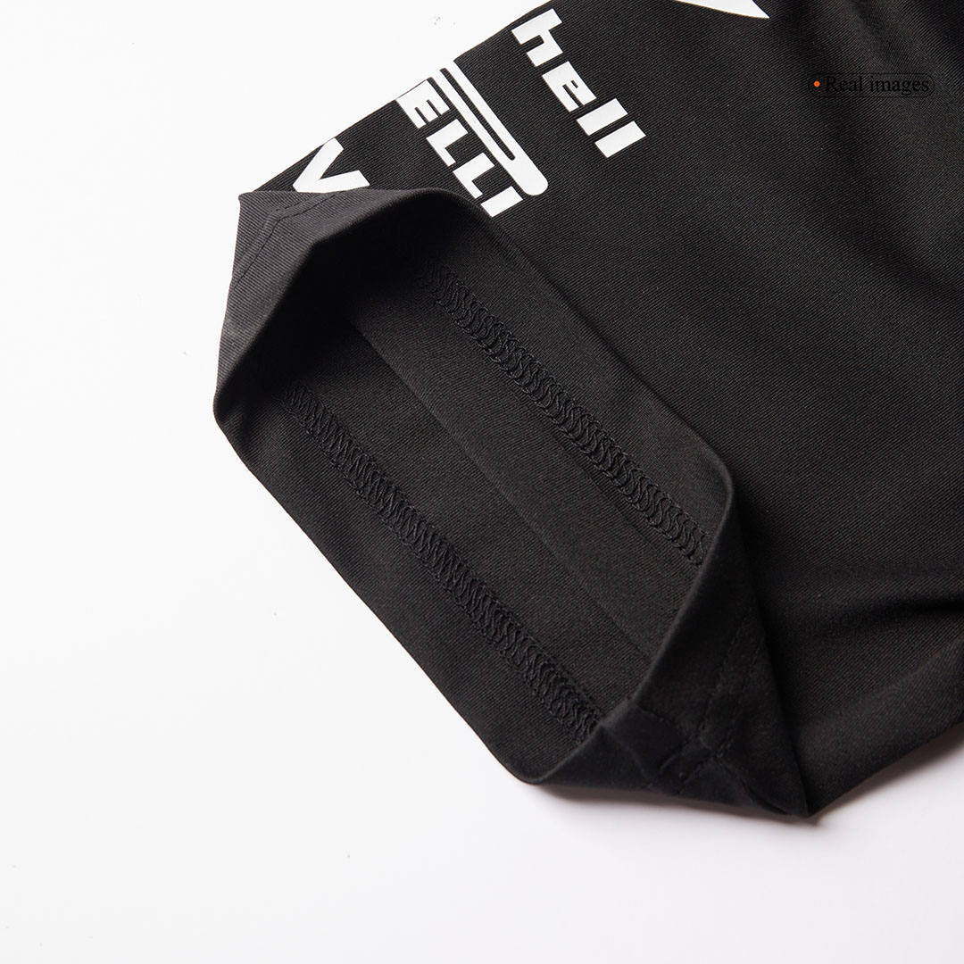 Mercedes AMG Petronas F1 Racing Team Black T-Shirt 2025 - bestsoccerstore