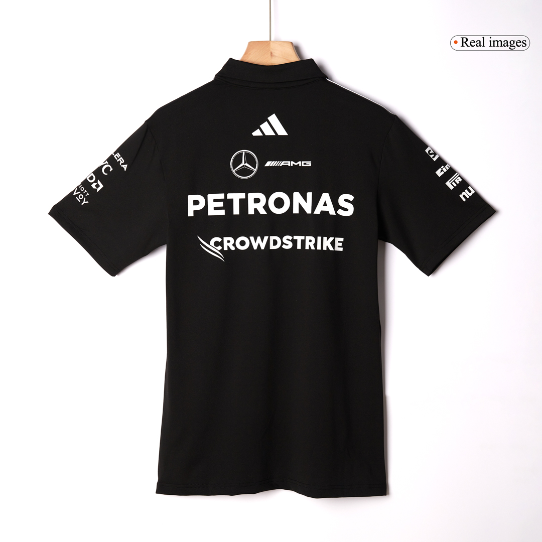 Mercedes AMG Petronas F1 Racing Team Black T-Shirt 2025 - bestsoccerstore