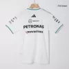 Mercedes AMG Petronas F1 Racing Team White T-Shirt 2025 - bestsoccerstore