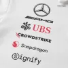 Mercedes AMG Petronas F1 Racing Team White T-Shirt 2025 - bestsoccerstore
