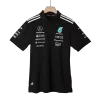 Mercedes AMG Petronas F1 Racing Team Black T-Shirt 2025 - bestsoccerstore
