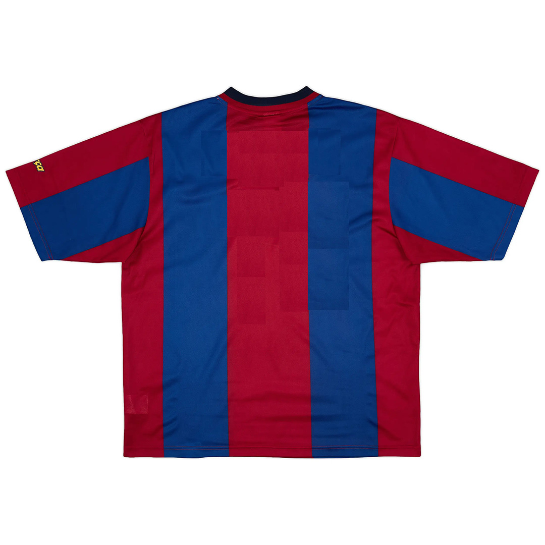 Barcelona 1998/99 Retro Jersey Home Soccer Shirt - bestsoccerstore